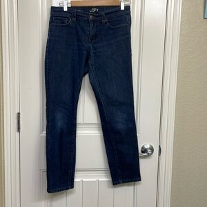 Loft modern skinny jeans size 6P